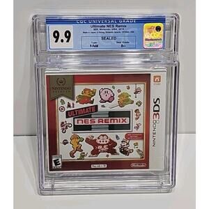 Ultimate NES Remix (Nintendo 3DS, 2014) NEW GRADED CGC 9.9 A++